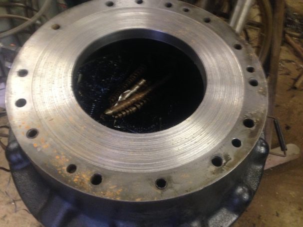 New Holland brake plate reface 